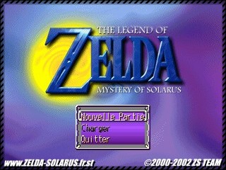 Zelda : Mystery of Solarus (RPG Maker 2000 - Action-RPG - Franais - Jeu complet - 21 commentaires)